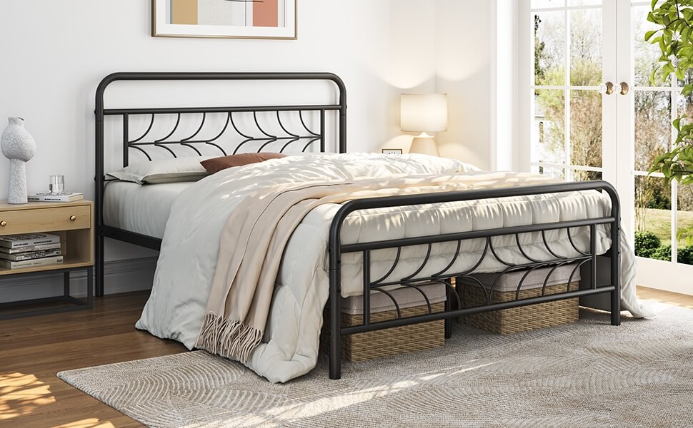 Yaheetech Metal Bedframe: The Perfect Blend of Durability and Style